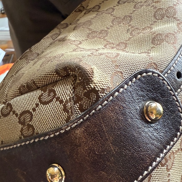 Preowned Gucci Horsebit Hobo Tote Bag - Picture 7 of 10